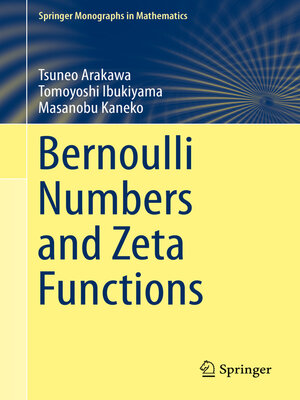 cover image of Bernoulli Numbers and Zeta Functions